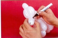 魔法气球造型教程系列之：[15]松鼠