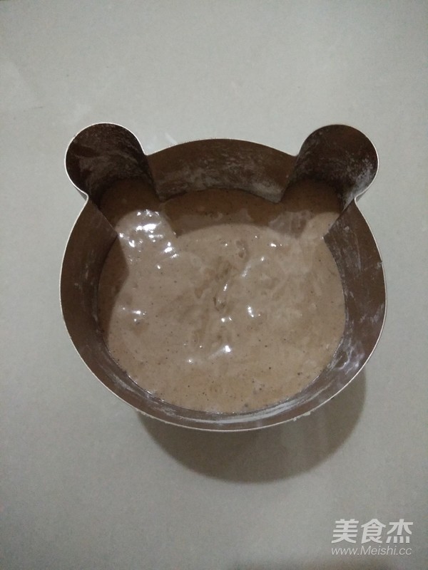 小熊分蛋海绵蛋糕