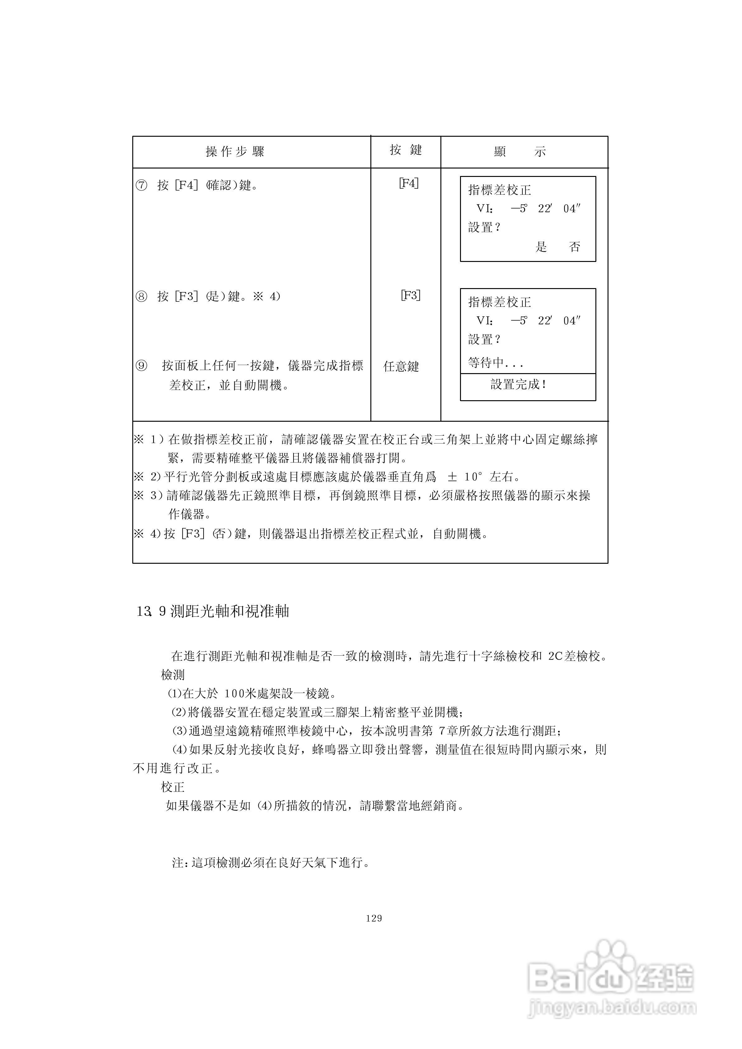 上煇RTS-630全站仪说明书:[14]