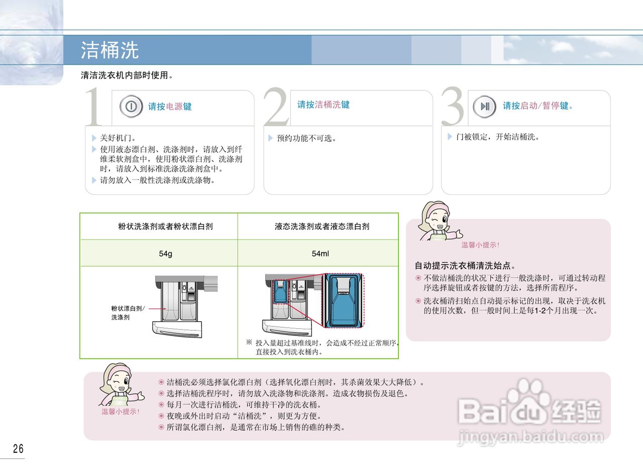LG WD-R1223UD洗衣机使用说明书:[3]