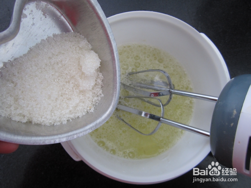 宝宝小零食——无油低糖戚风小蛋糕