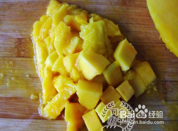 喝不够的顺滑芒果奶昔