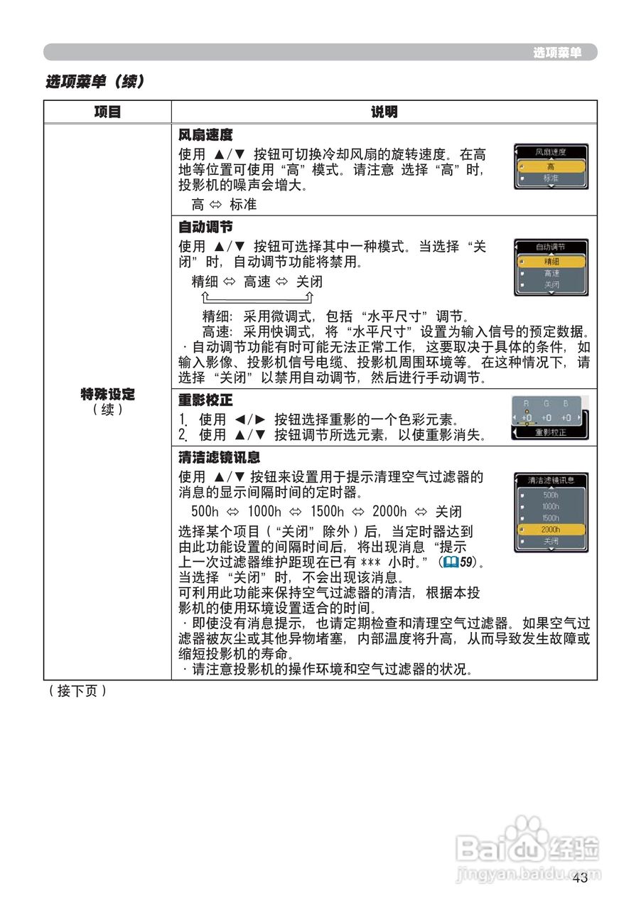 日立CP-X201投影机使用说明书:[7]