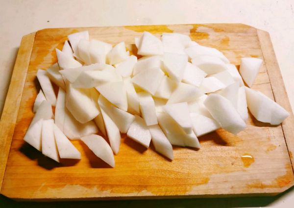 豆瓣酱烧白萝卜