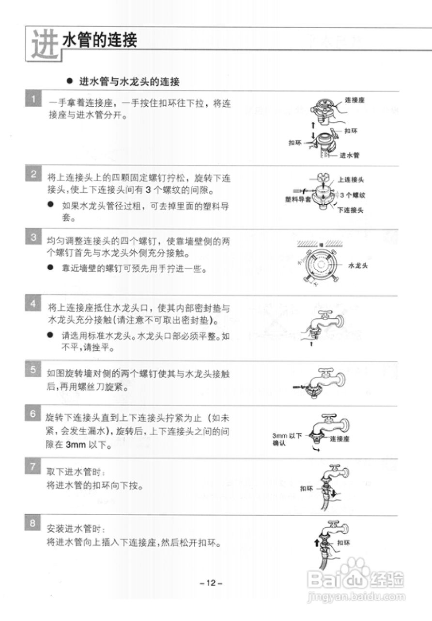 LG XQB110-13SA洗衣机使用说明书:[2]