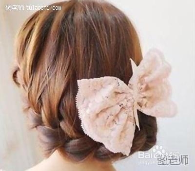 分享韩式夏日小清新盘发