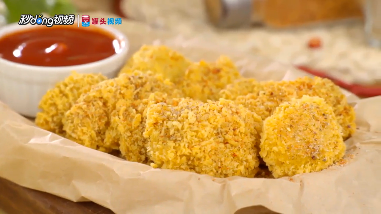 怎么做非油炸微波炉盐酥鸡