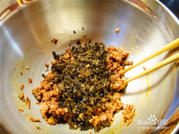 猪肉白菜木耳馅儿