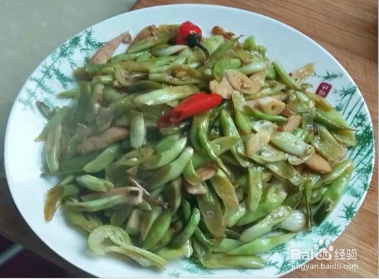 家常辣炒四季豆