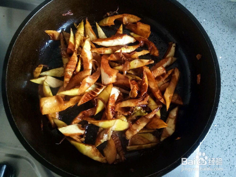 春季美食油焖春笋