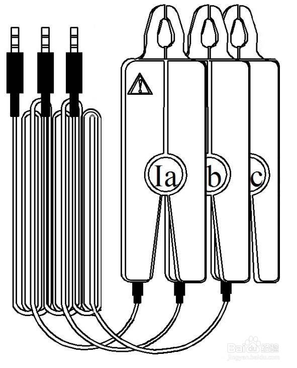 三钳相位伏安表的配件设备