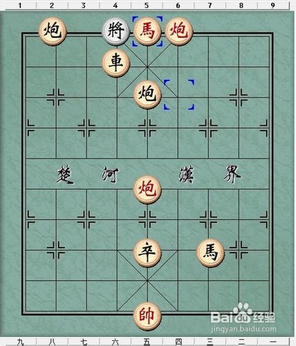 中国象棋杀法——臣压君