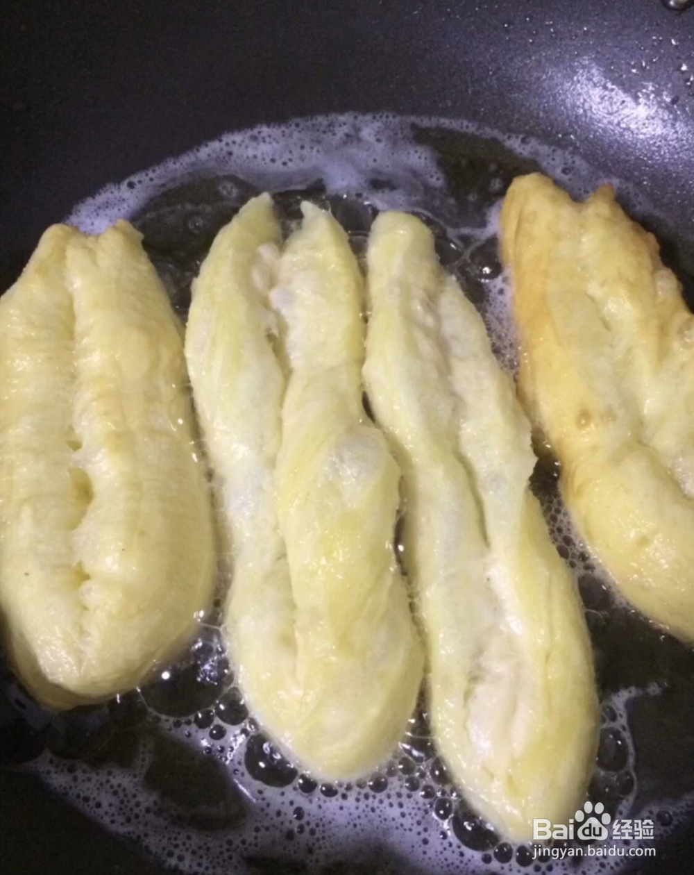 心心念念的奶香油条