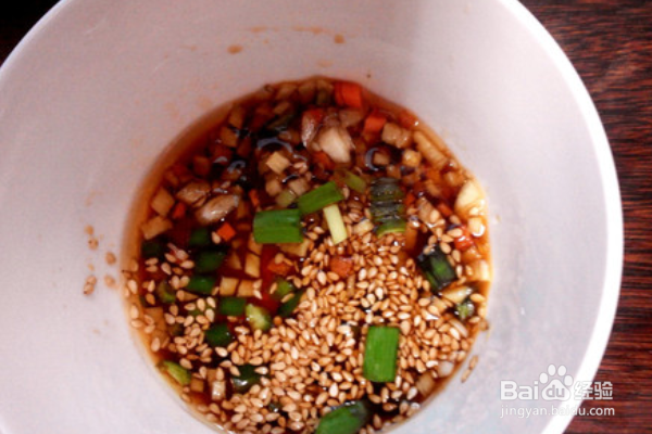 松花蛋的蘸汁怎么调