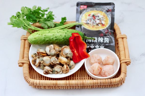 金汤酸辣黄瓜扇贝羹