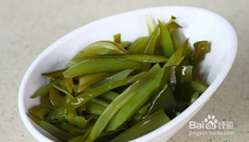 凉拌海白菜的做法