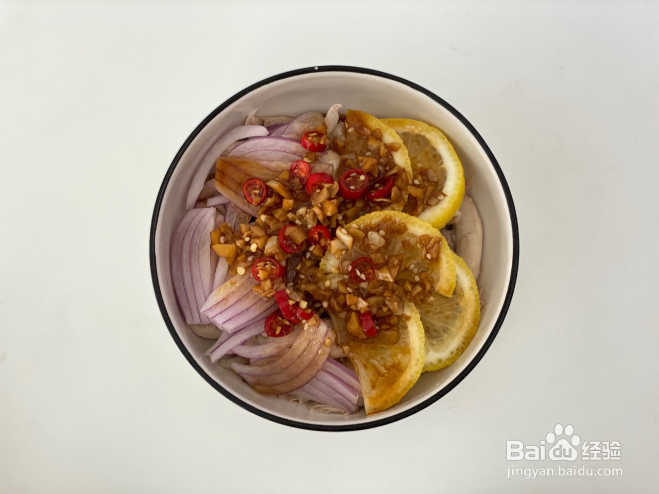 减脂凉拌菜柠檬手撕鸡的做法