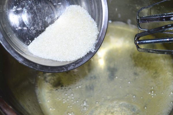 香橙戚风蛋糕卷
