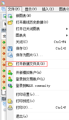 更新后的MT4导入安装EA以及指标的方法