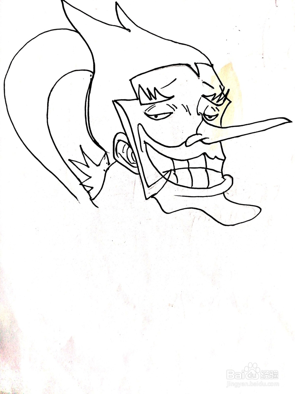 《航海王》系列之福克西简笔画