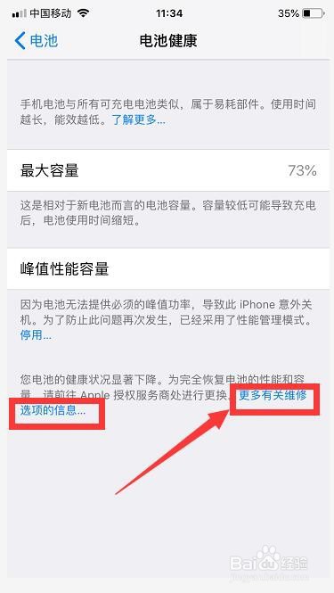 如何查看iphone手机的电池寿命