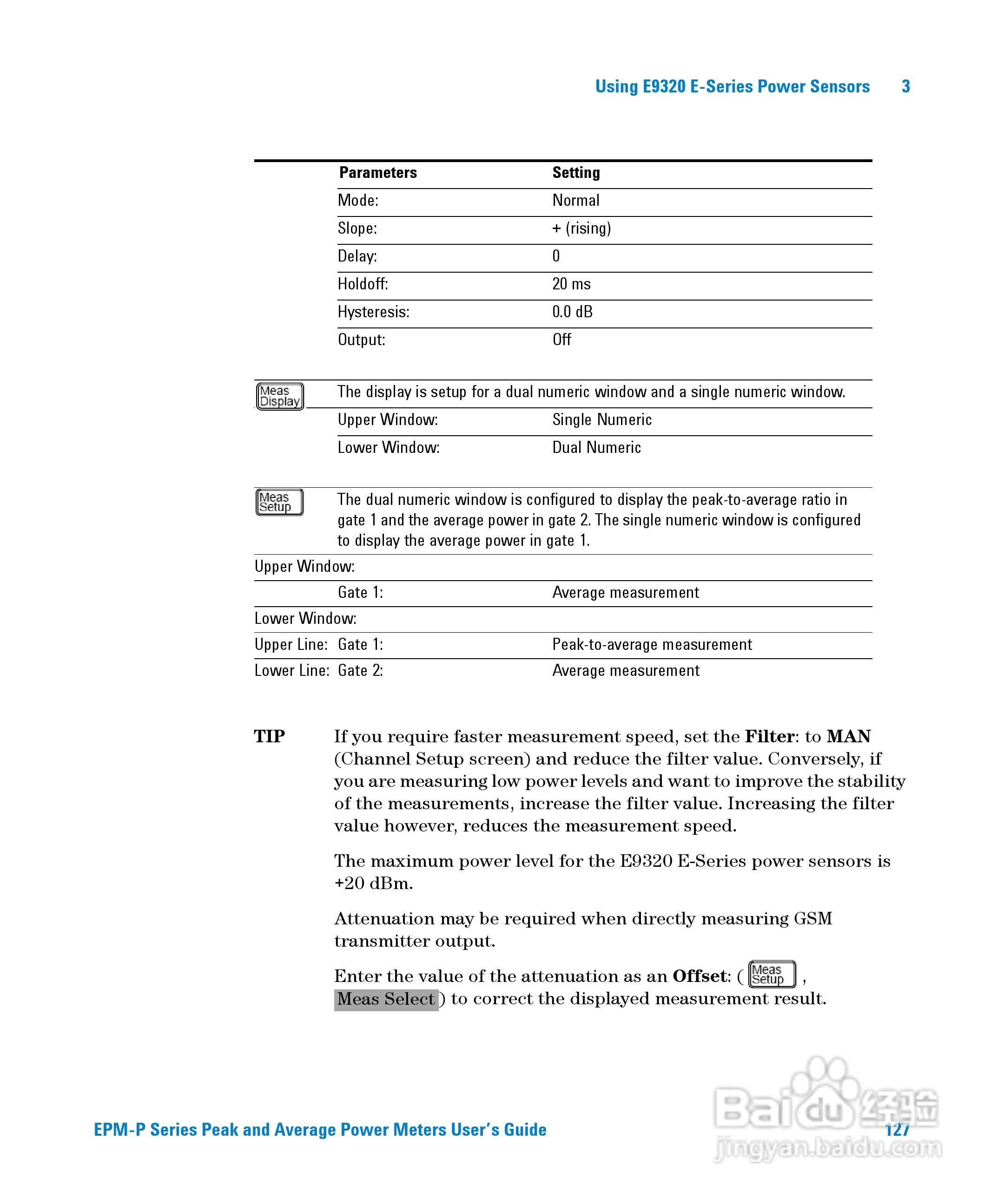 E4416A功率表使用手册:[15]