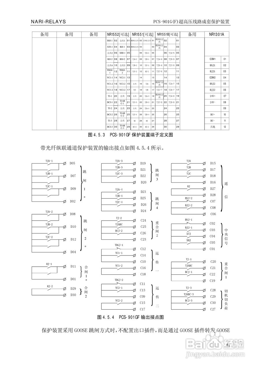 南瑞PCS-901G(F)超高压线路成套保护装置使用说明书:[5]