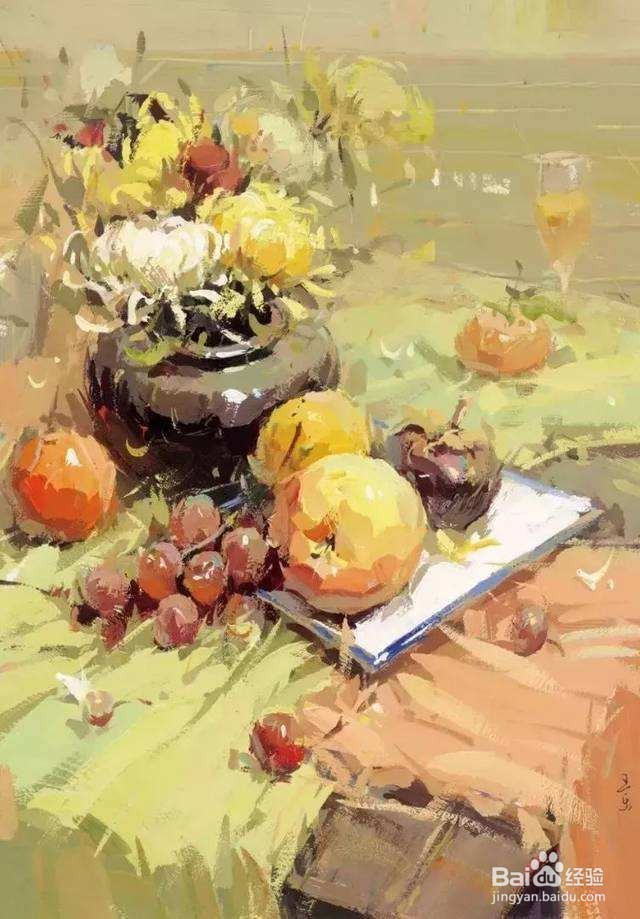 美术入门画色彩静物单色线稿的方法是什么