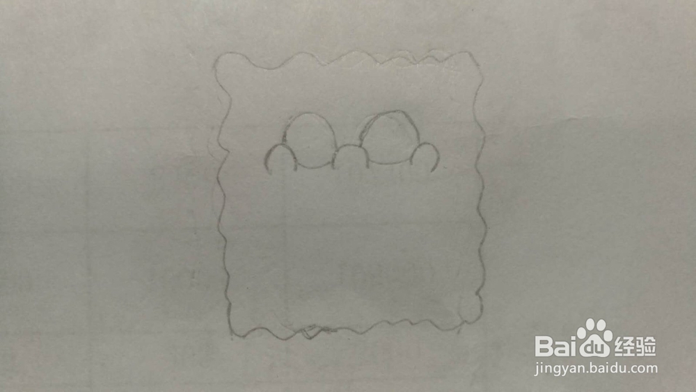 简笔画——海绵宝宝