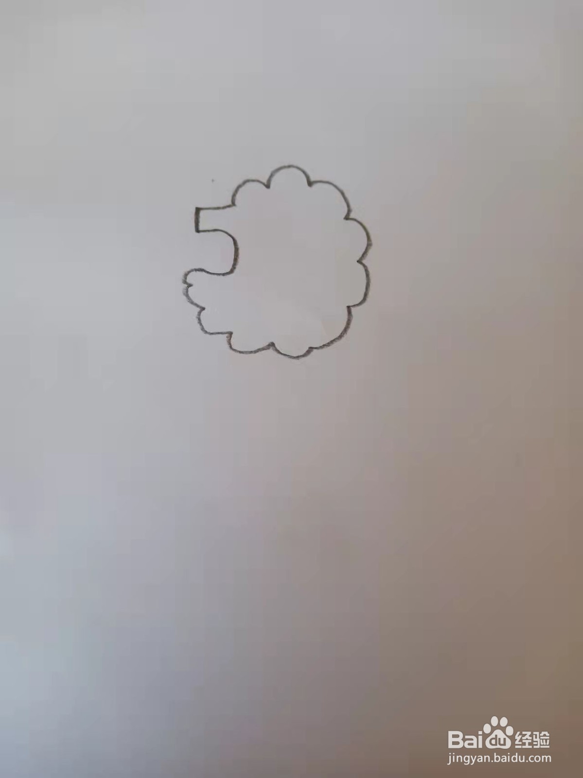 用数字5画狮子