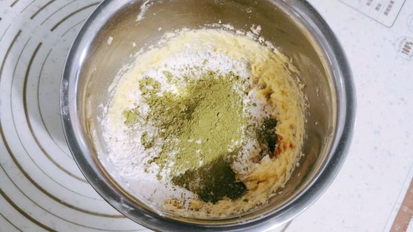 【酥脆微甜】抹茶杏仁曲奇饼干