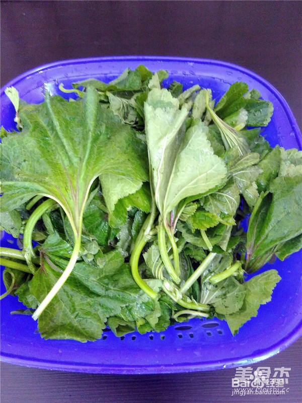 美味的冬寒菜稀饭