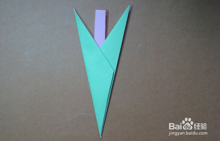 折纸好看的郁金香