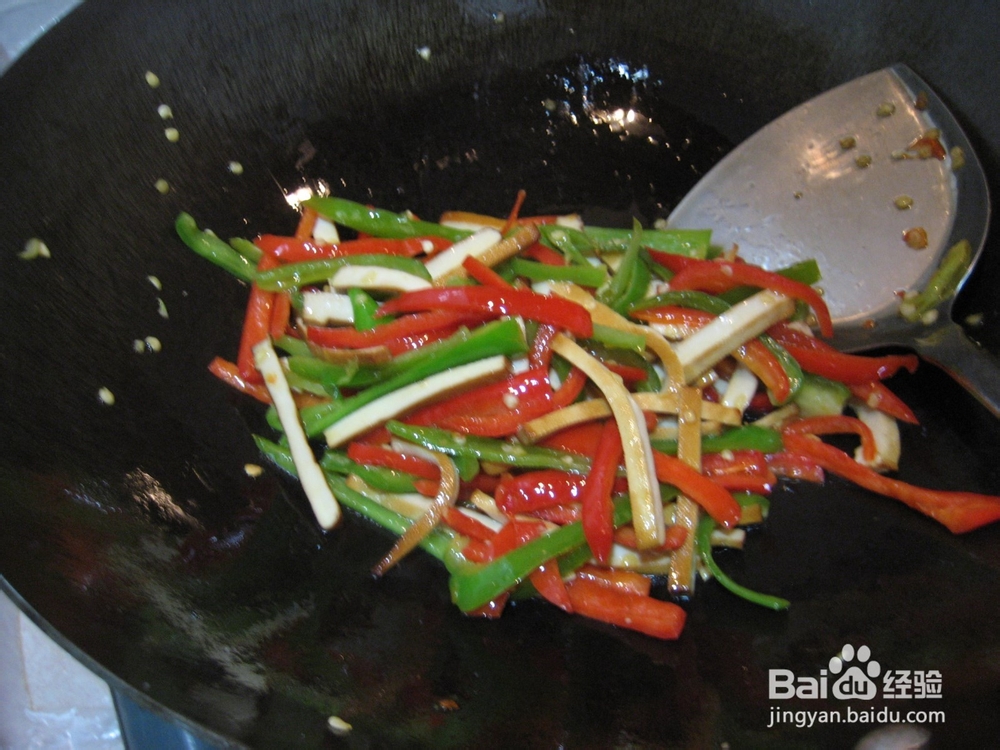 美味双椒香豆干