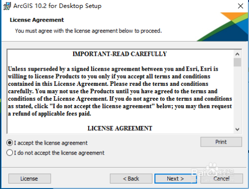 重装系统后如何在win10系统上安装ArcGIS10.2