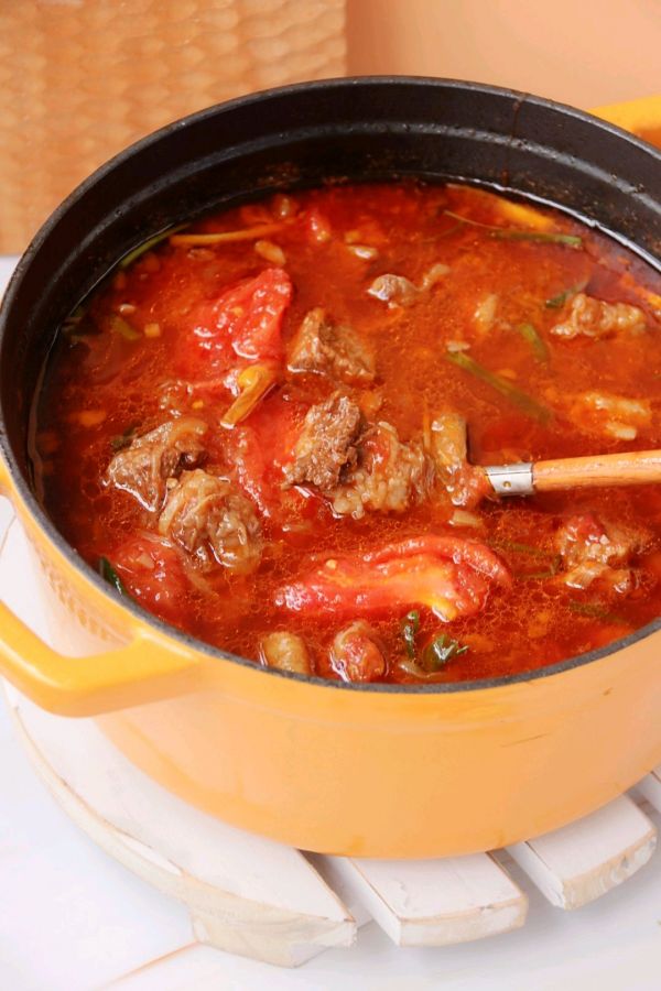 浓郁番茄炖牛腩