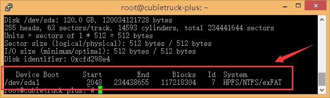 Cubietruck Plus开发板025Linaro分区格式化硬盘