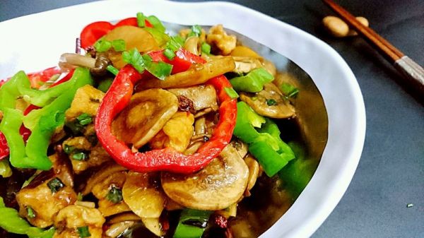 蚝油杏鲍菇口蘑