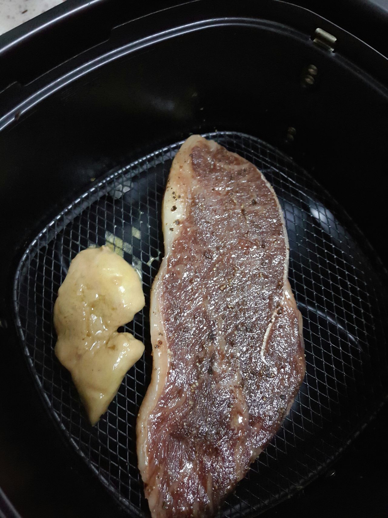 空气炸锅牛排和肥鹅肝怎么做，你学会了吗？