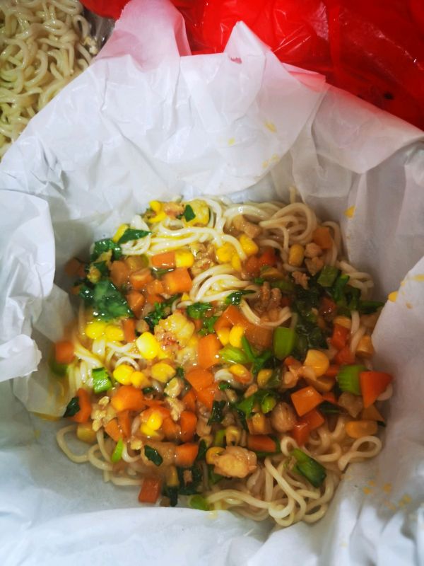 五彩鲜蔬烤面饼