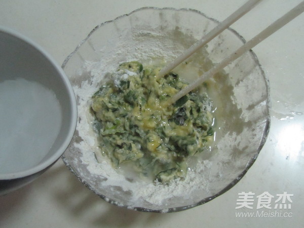 荆芥面托的做法