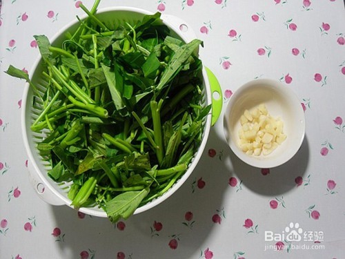 素炒蒜泥空心菜