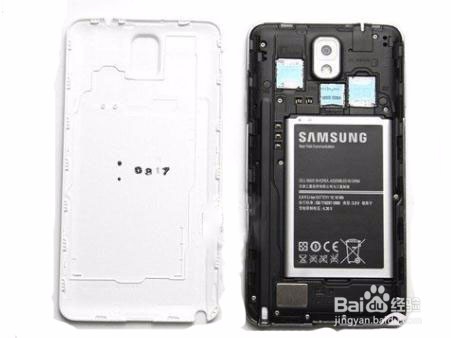 三星note3sim卡怎么装