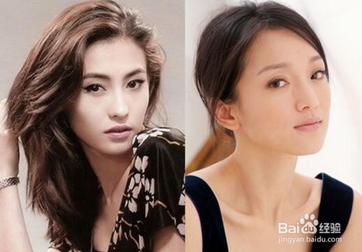 周迅vs张柏芝，时尚造型为