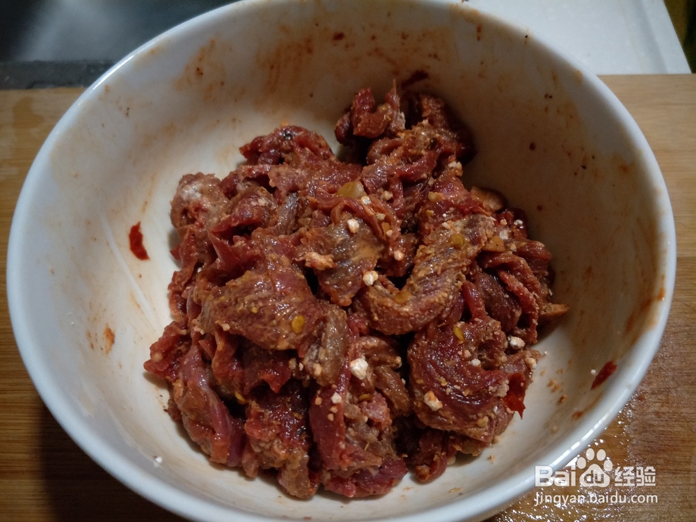 青椒牛肉的做法-重庆私家做法