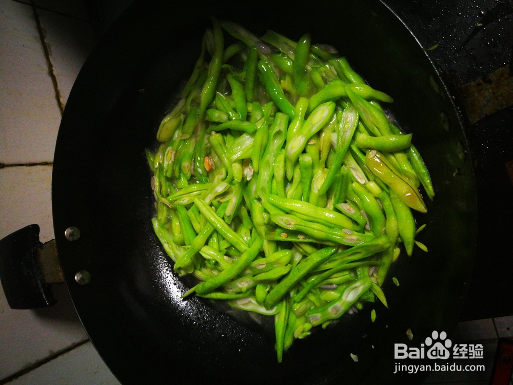 冬芸豆清炒家庭版