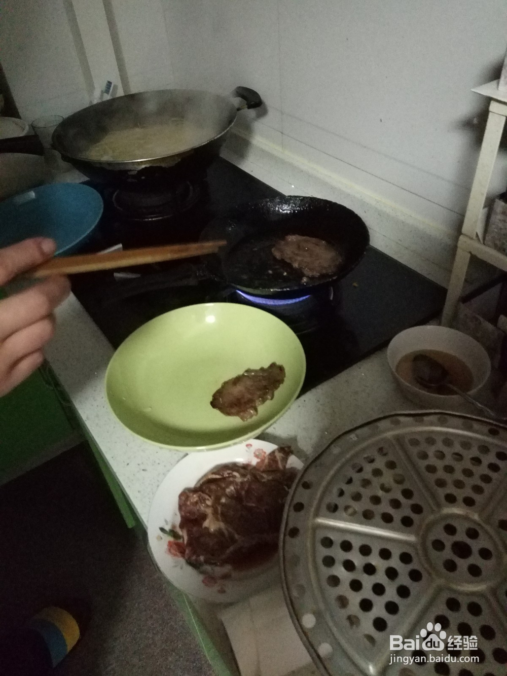 如何制作意大利面配牛排