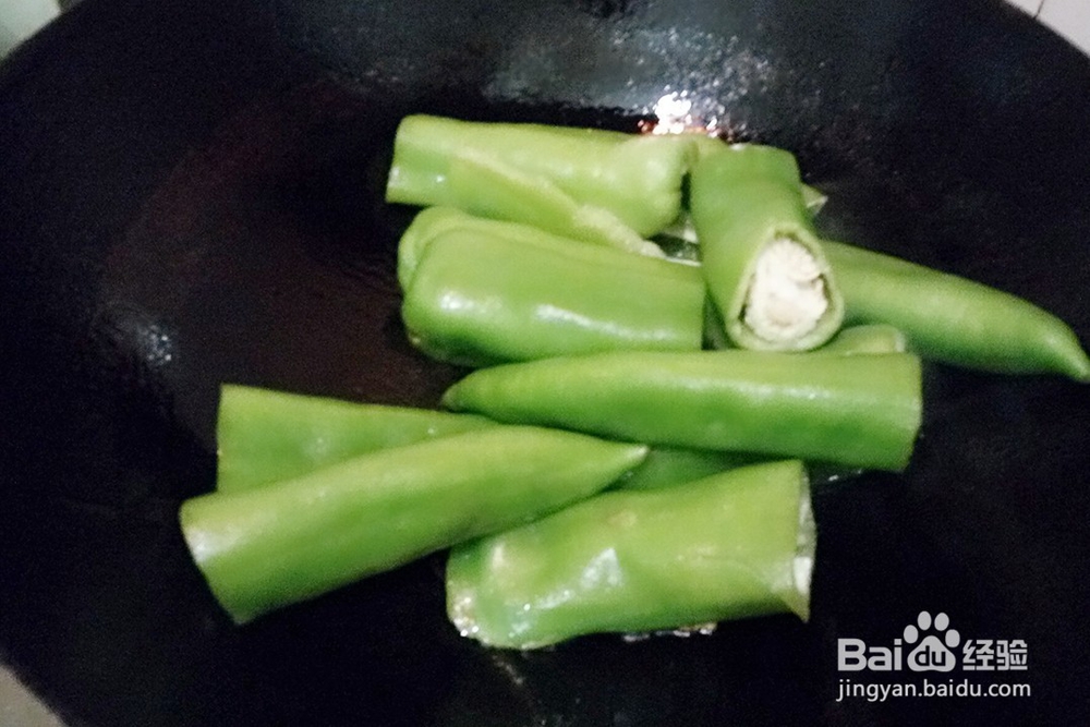 油焖尖椒的做法