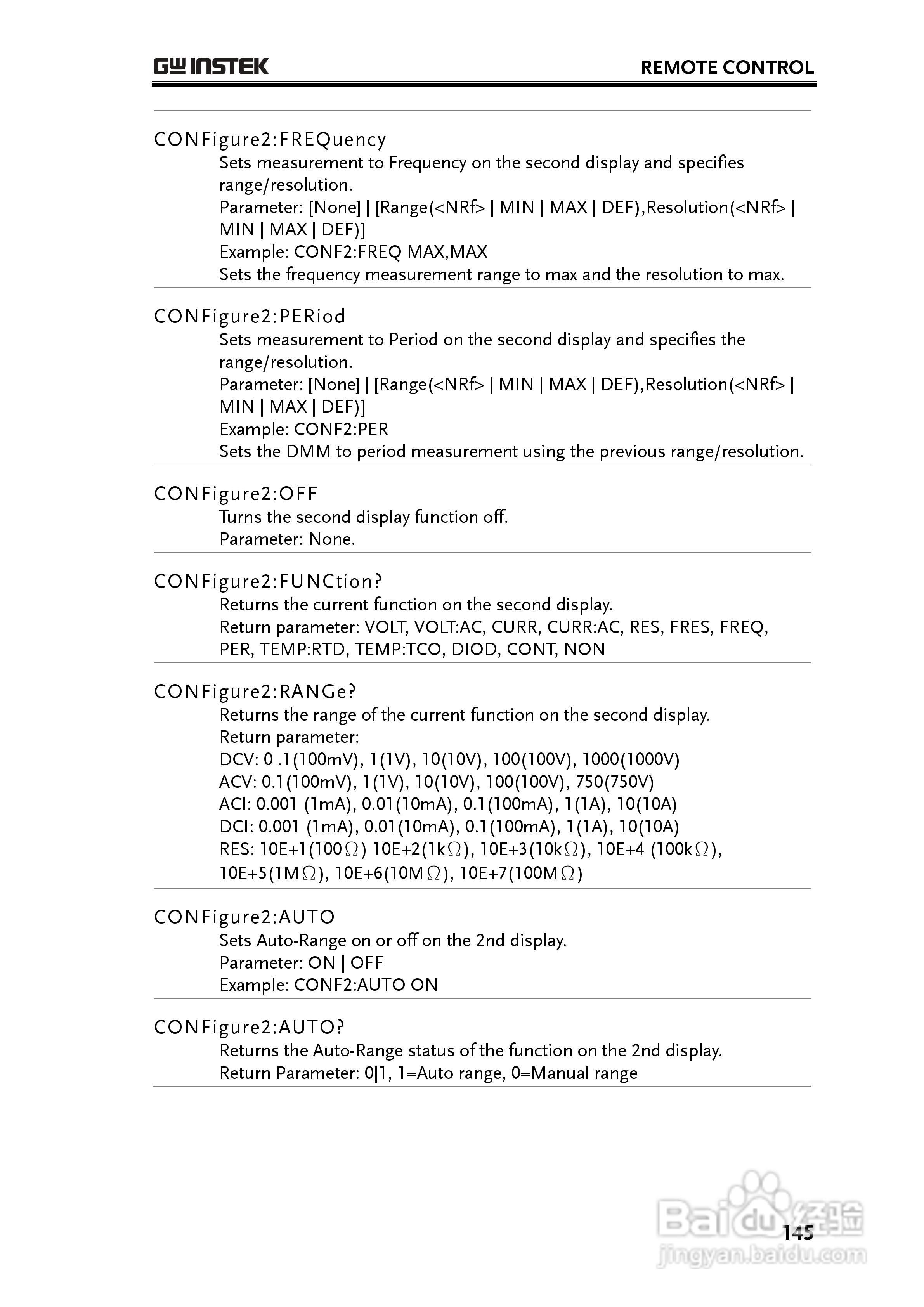 固纬GDM-8261数字万用表使用说明书:[15]