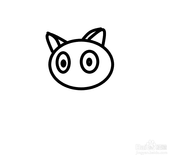 罗小黑简笔画画法